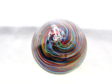 Load image into Gallery viewer, Eternal Gratitude Blown Glass Ornament Rainbow Multi-Color
